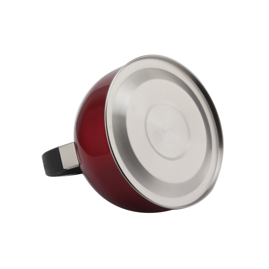 3L Whistling Kettle-Suitable for Induction And Gas-Red — 6