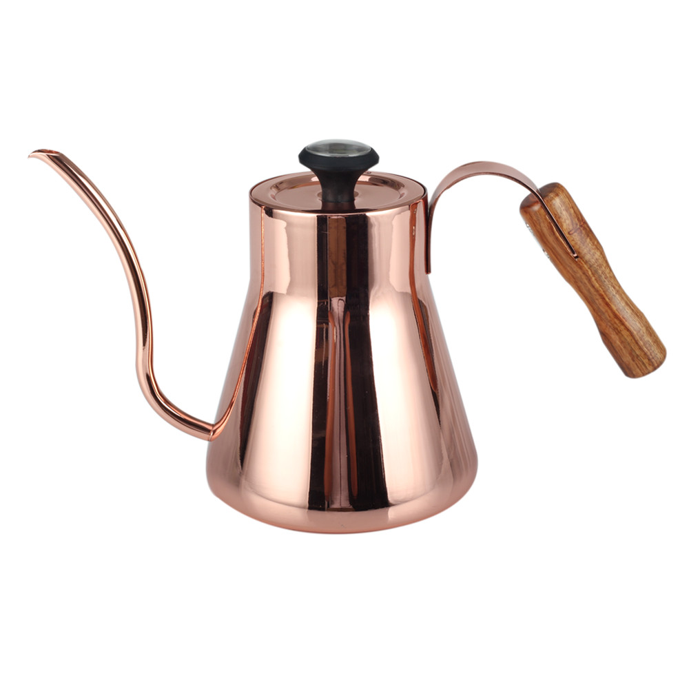 Gooseneck Coffee Kettle Tea Kettle With Thermometer — 6