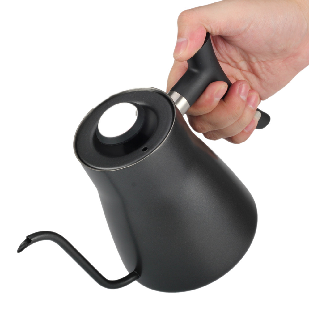 Stainless Steel Coffee Kettle With Thermometer — 2