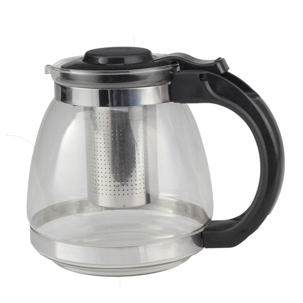 Teapot With Stainless Steel Strainer for Loose Tea — product information
