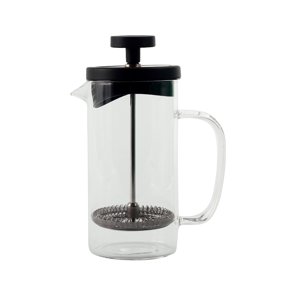 Stainless Steel Filter Plunger System & Durable Borosilicate Heat Resistant Coffee Press — 2