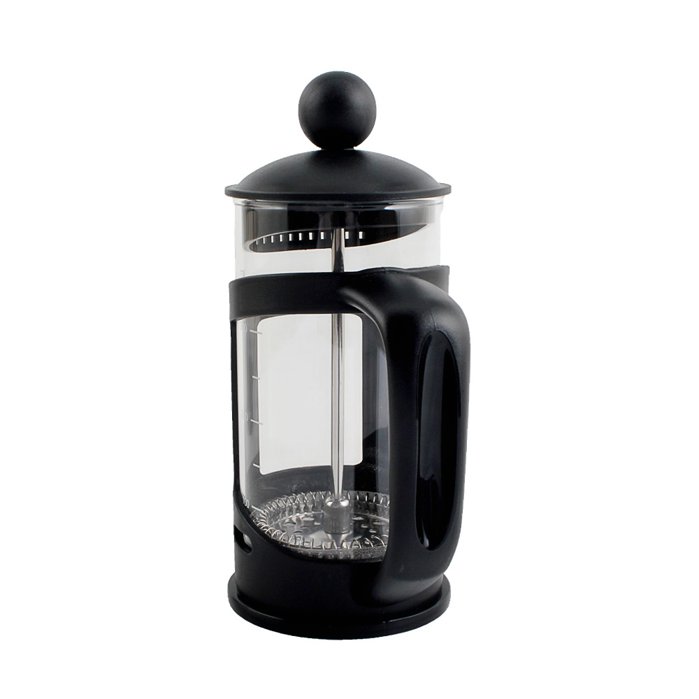 Borosilicate Glass Coffee Maker With Steel Plunger, Coffee Maker Press — 5