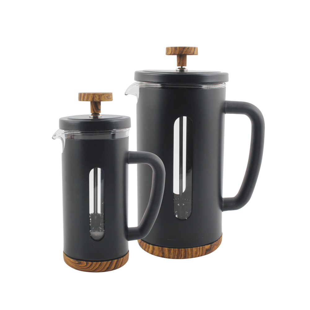 1 Liter Glass French Press Coffee Maker, Cold Brew Coffee Pot Tea Press for Kitchen