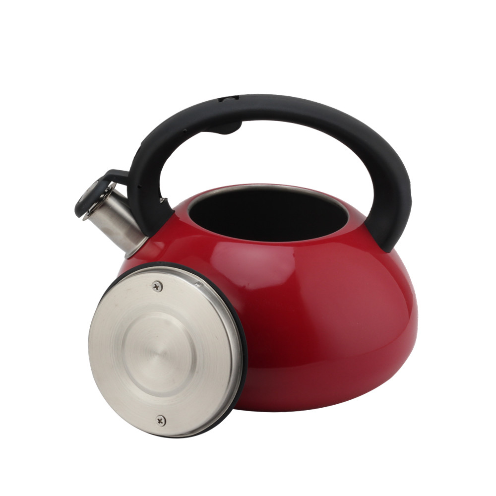 Induction Tea Kettle - Kettle for Induction And Gas Stoves-Red — 6