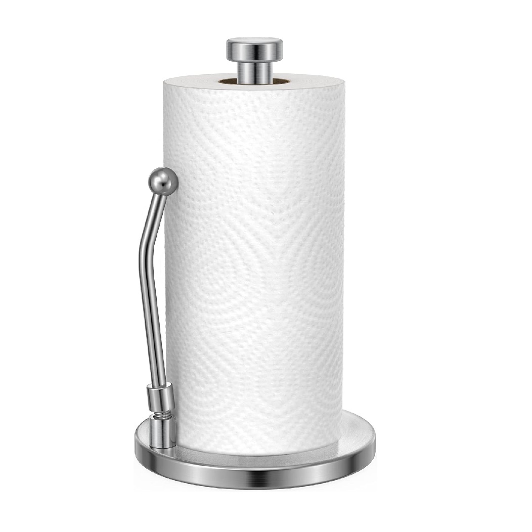 Stainless Steel Paper Towel Holder for Home Kitchen — 3