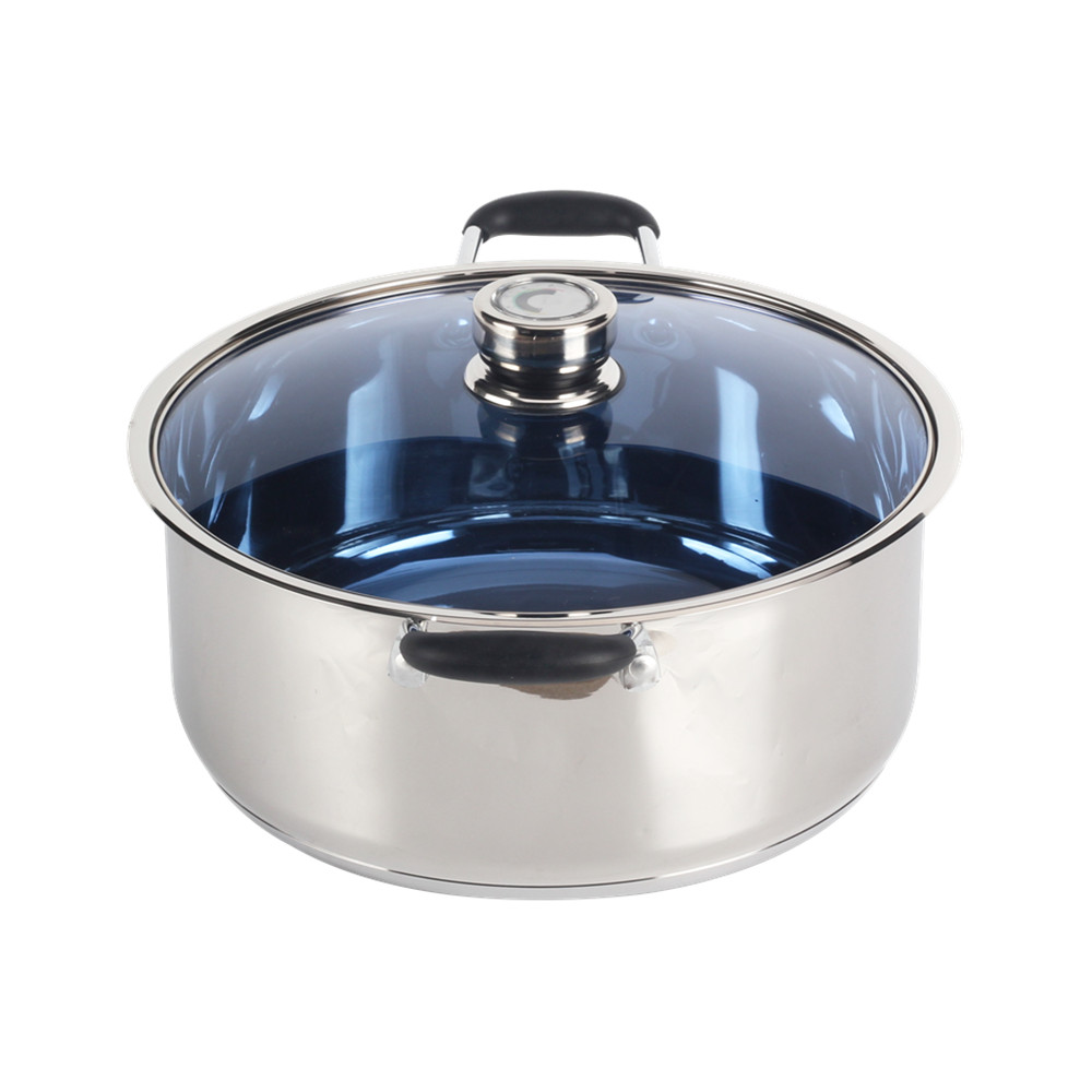 Stainless Steel Casserole Soup Pot — 2