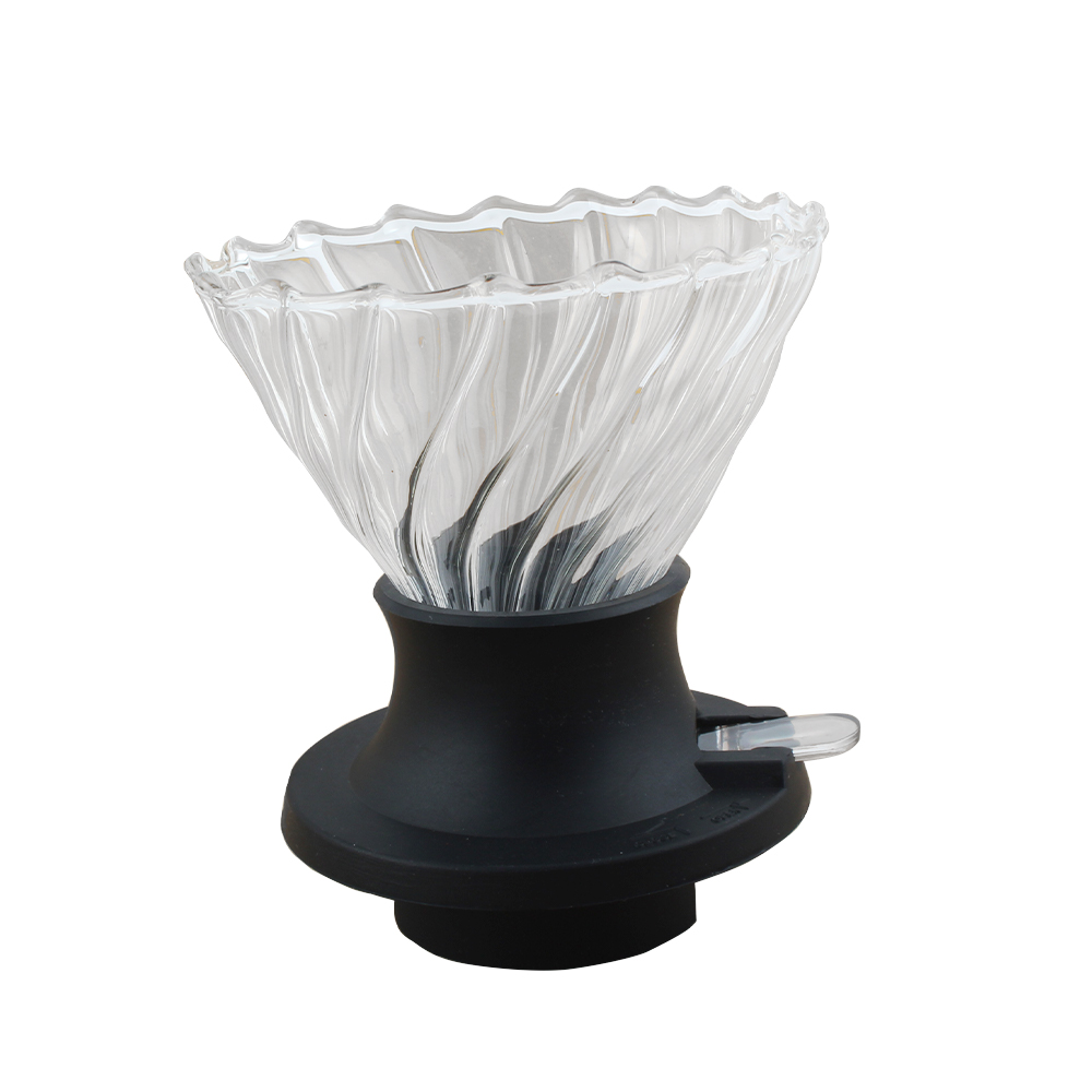 Clever Coffee Dripper, Espresso Drip Filter With on/Off Switch Glass Filter — 3