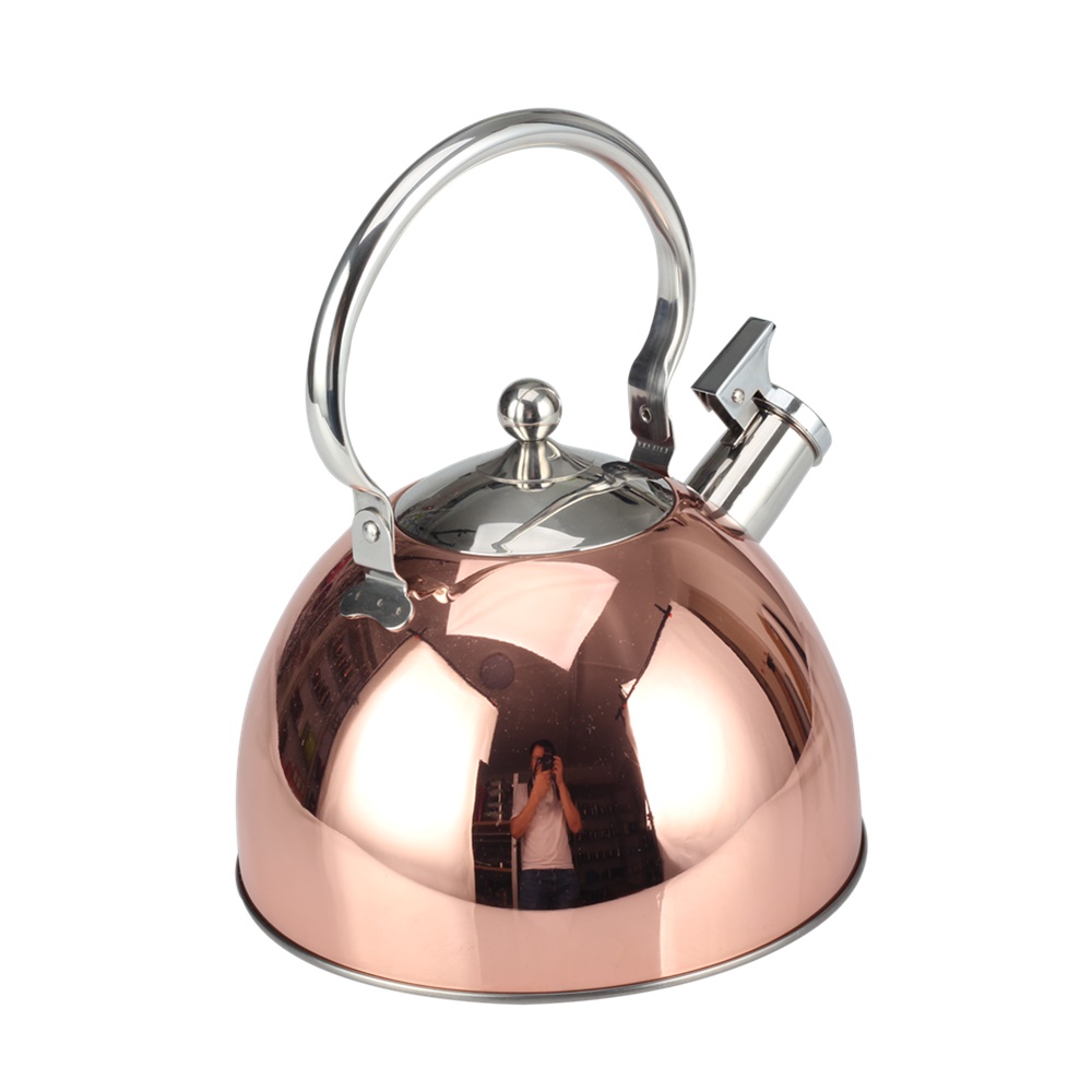 Whistling Kettle-Teapot Coffee Pot-Indoor Outdoor Camping Hiking Picnic — 4