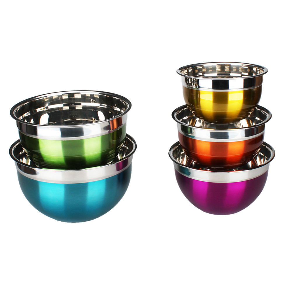 Set Of 5 Premium Stainless Steel Mixing Bowl — product information