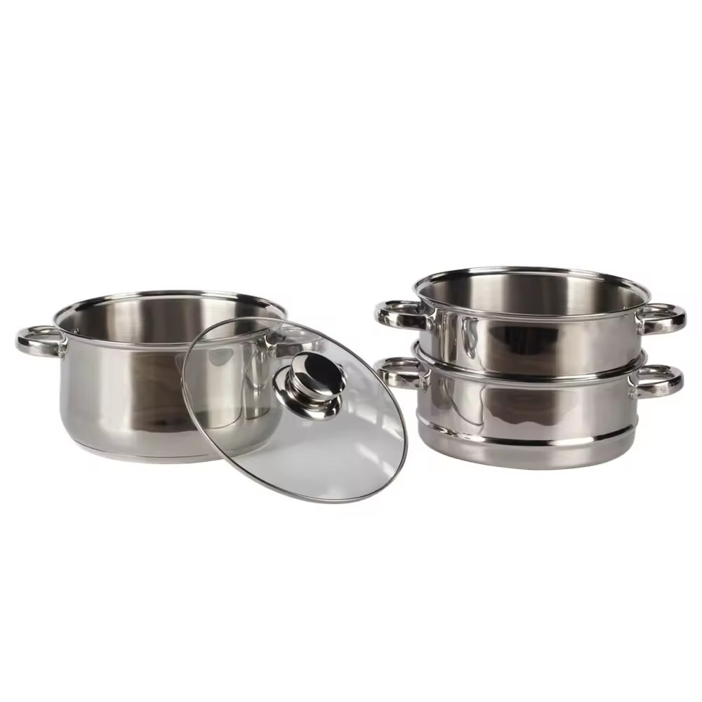 3 Tier Stainless Steel Steamer — product information