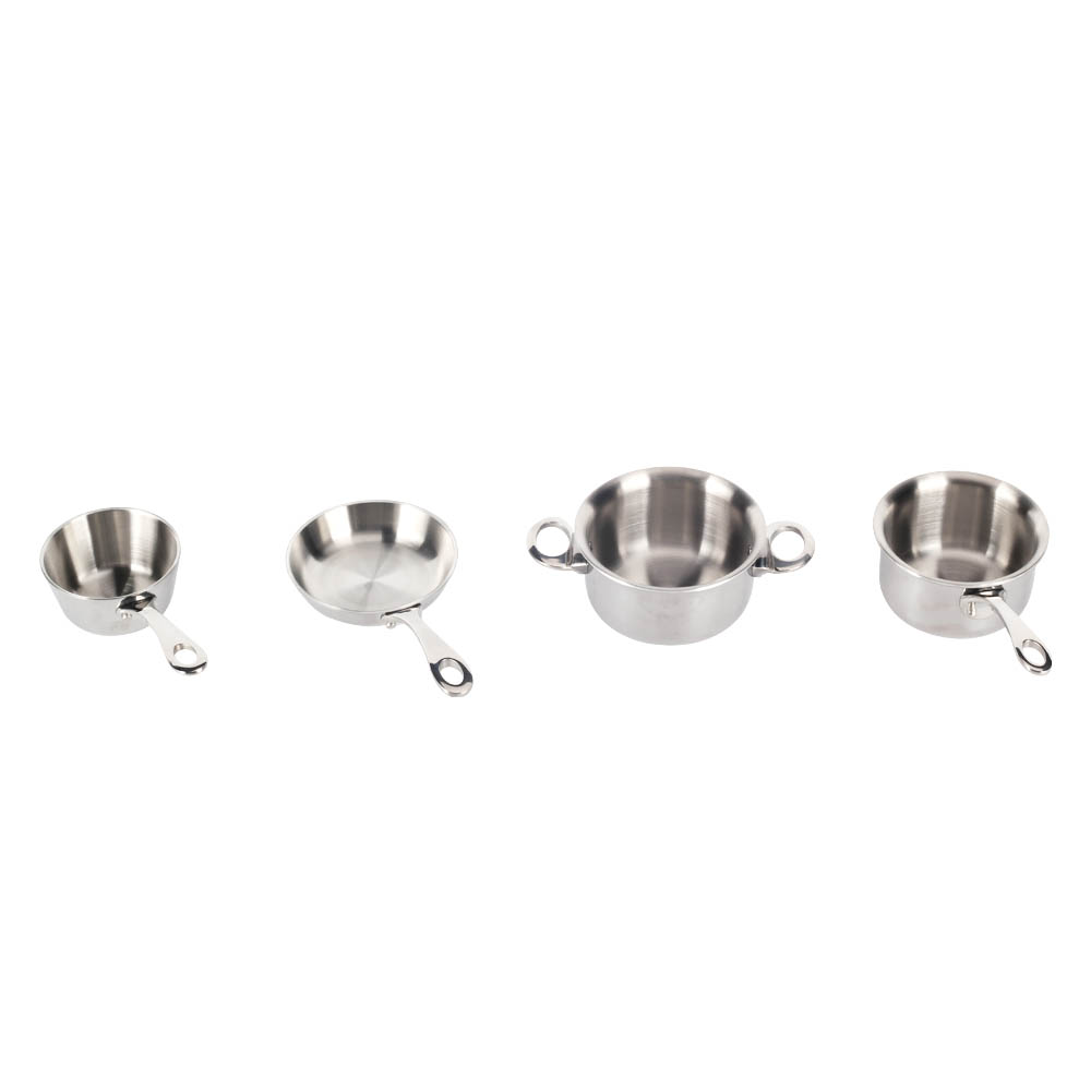 Stainless Steel Tri-Ply Mini Cookware Set — 3
