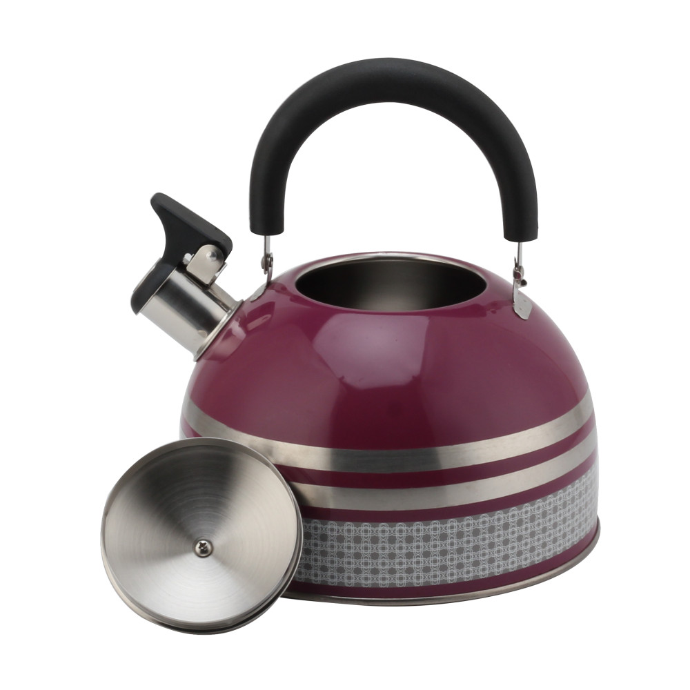 S/S Tea Kettle With Whistling Sound — 2