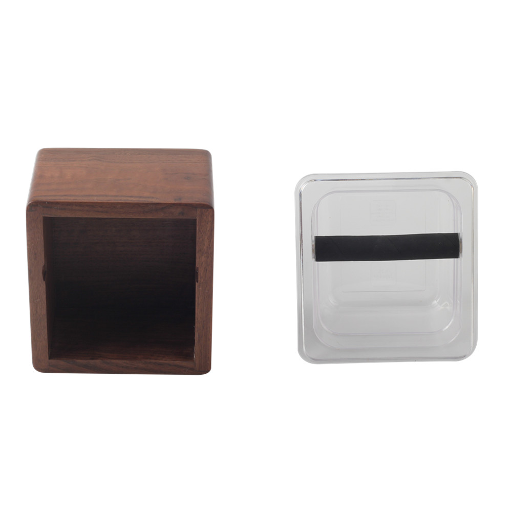 Coffee Knock Box With Durable Knock Bar, Espresso Accessories — product information