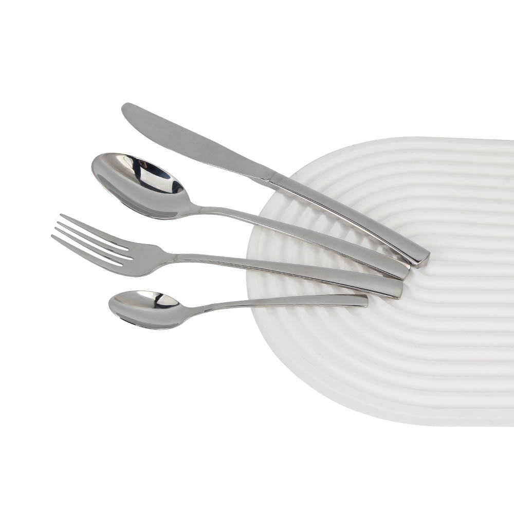 Stainless Steel Flatware Set, Dishwasher Safe (65) — 3