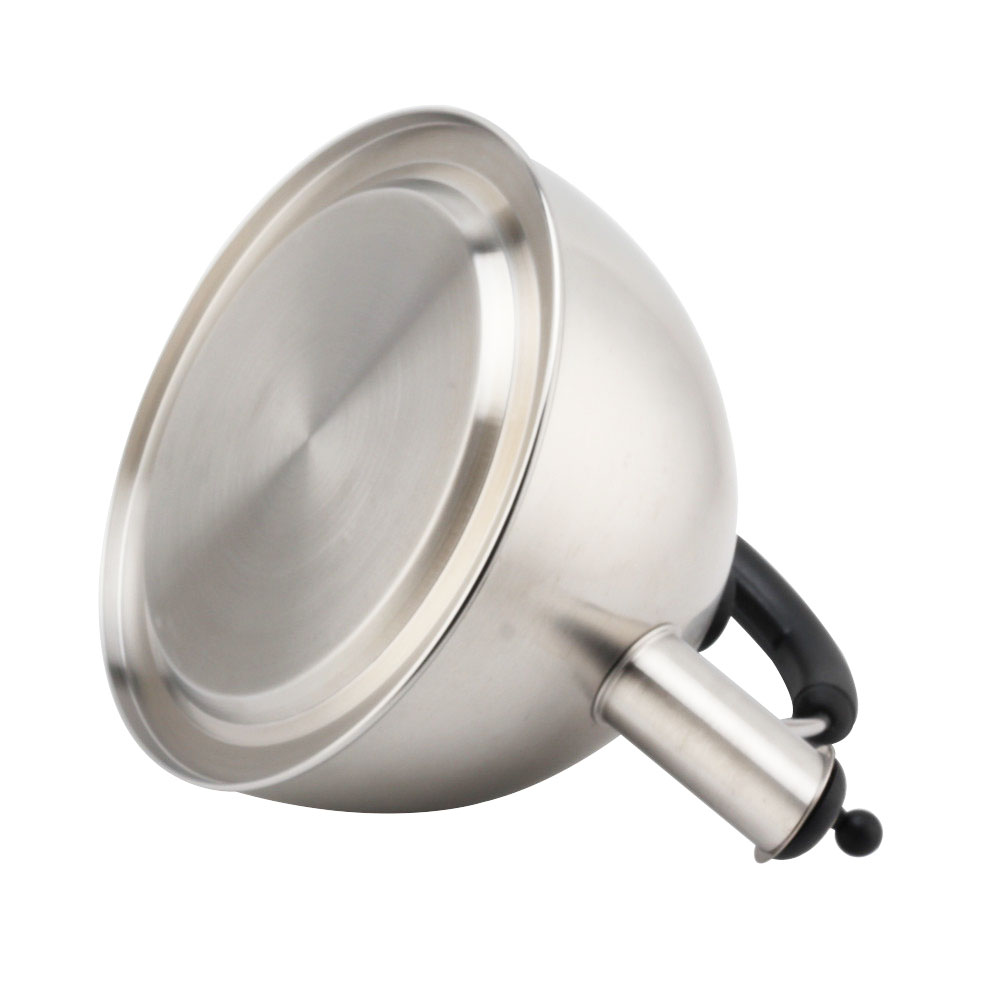 Modern S/S Whistling Kettle for Kitchen Silver — 6