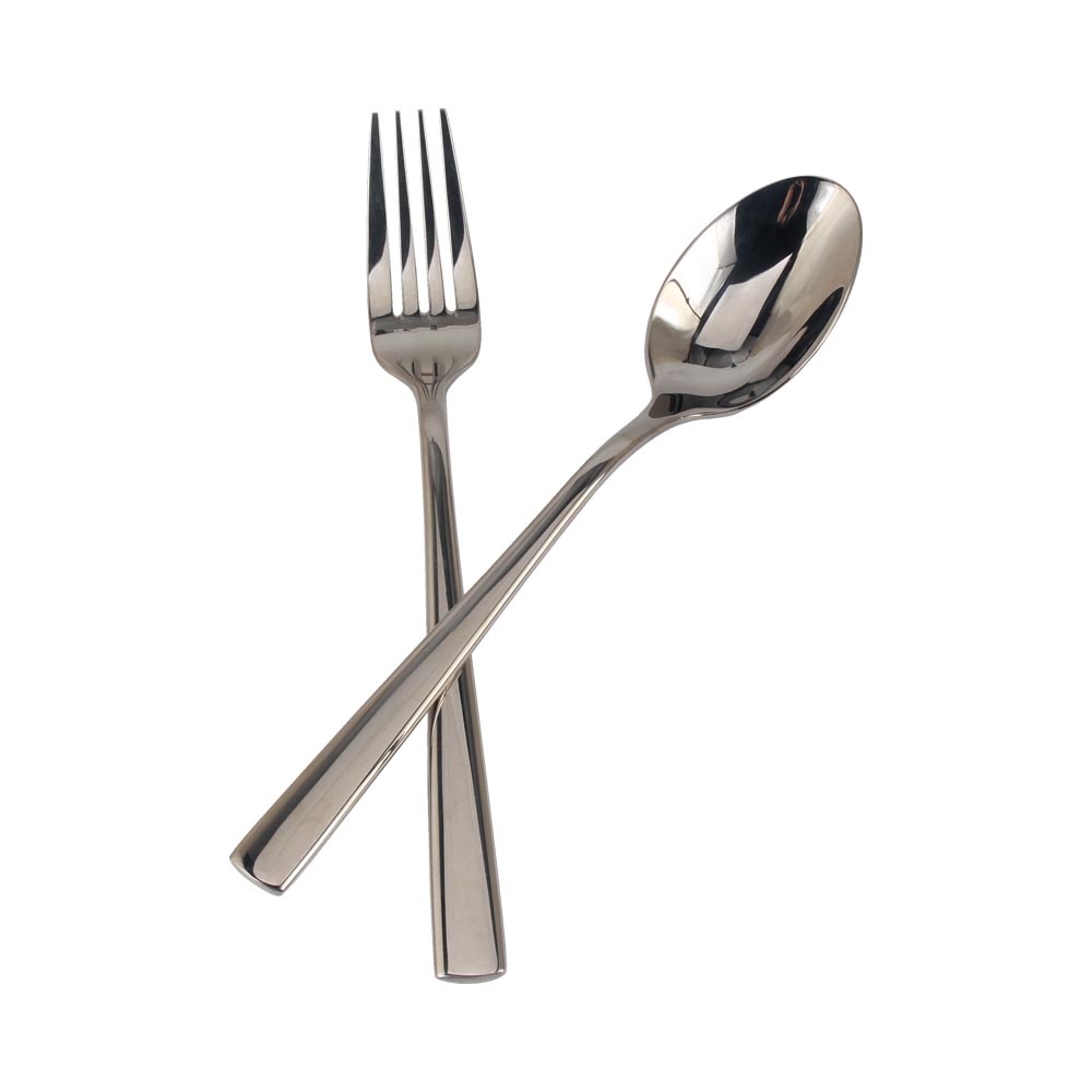 2pcs Stainless Steel Flatware Set — 6