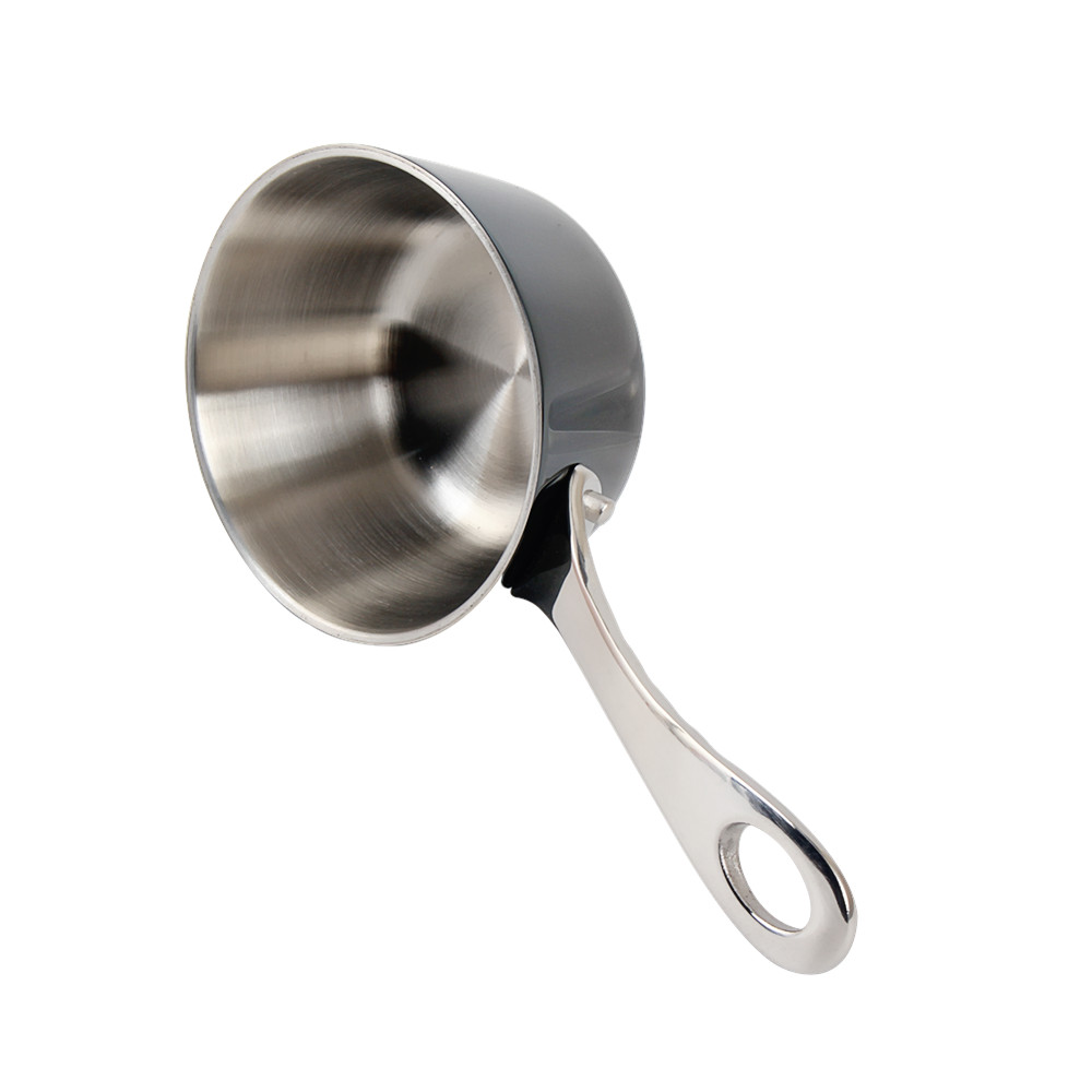 Tri-Ply Stainless Steel Mini Sauce Pot — 4