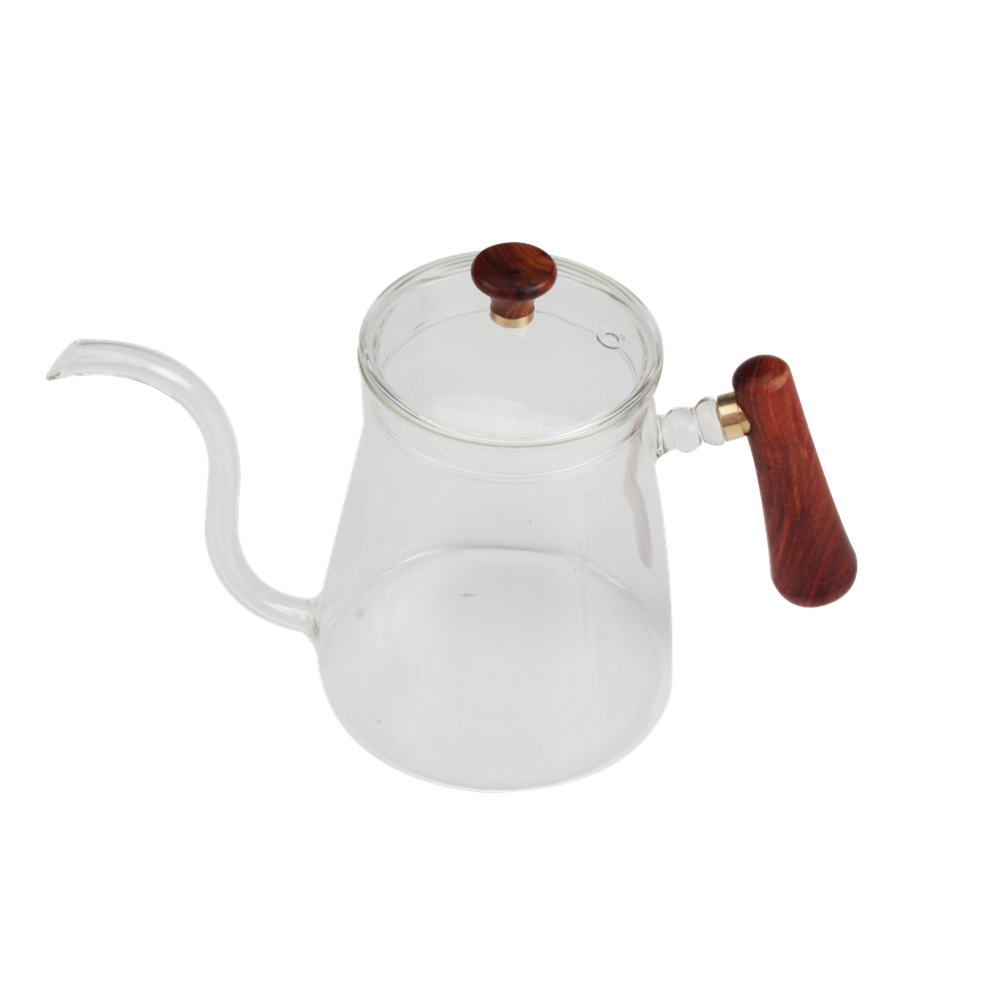 Coffee Hand Pot Clear Glass Kettle — 2