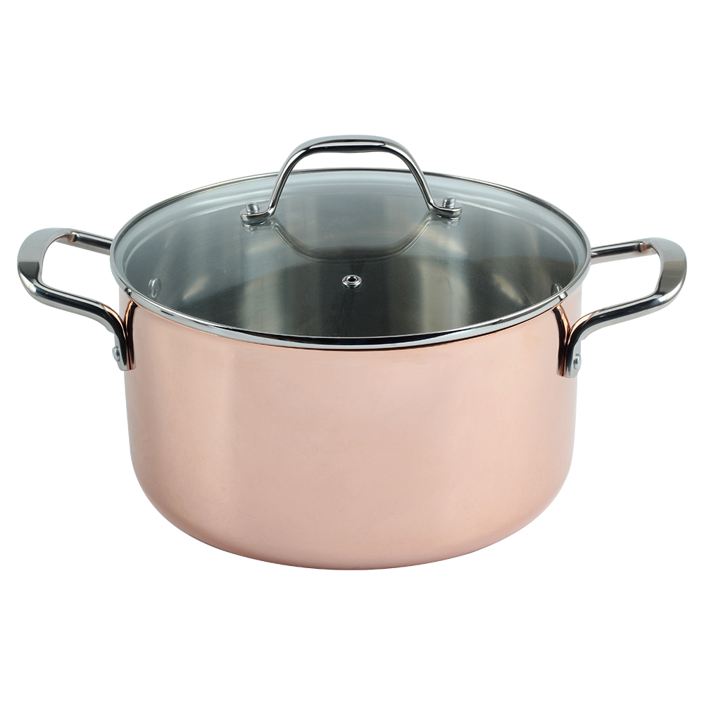 Stainless Steel Stock Pot With Lid — 4