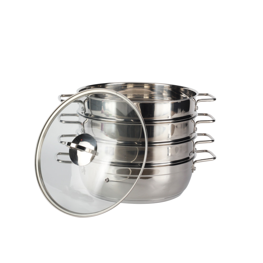 4 Tier Stainless Steel Steamer — product information