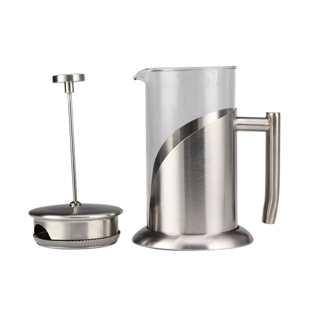 Stainless Steel Coffee Press, Cold Brew Coffee Pot Tea Press — 2