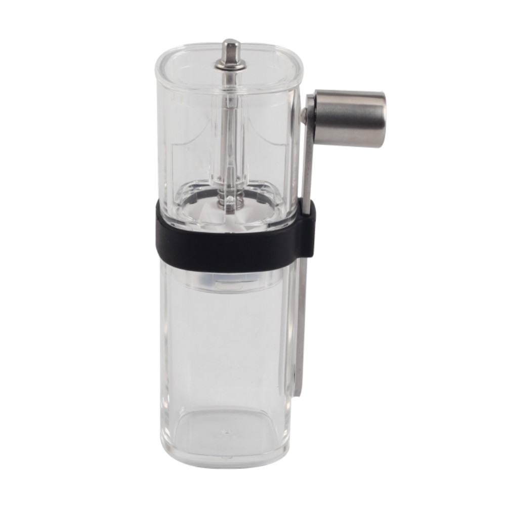 Plastic Clear Body Portable Coffee Grinder — 5