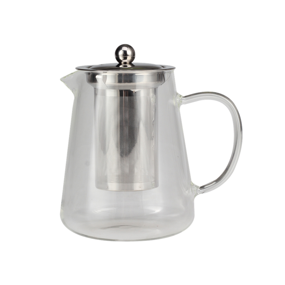 Borosilicate Tea Pot With Removable Stainless Steel Infuser — product information