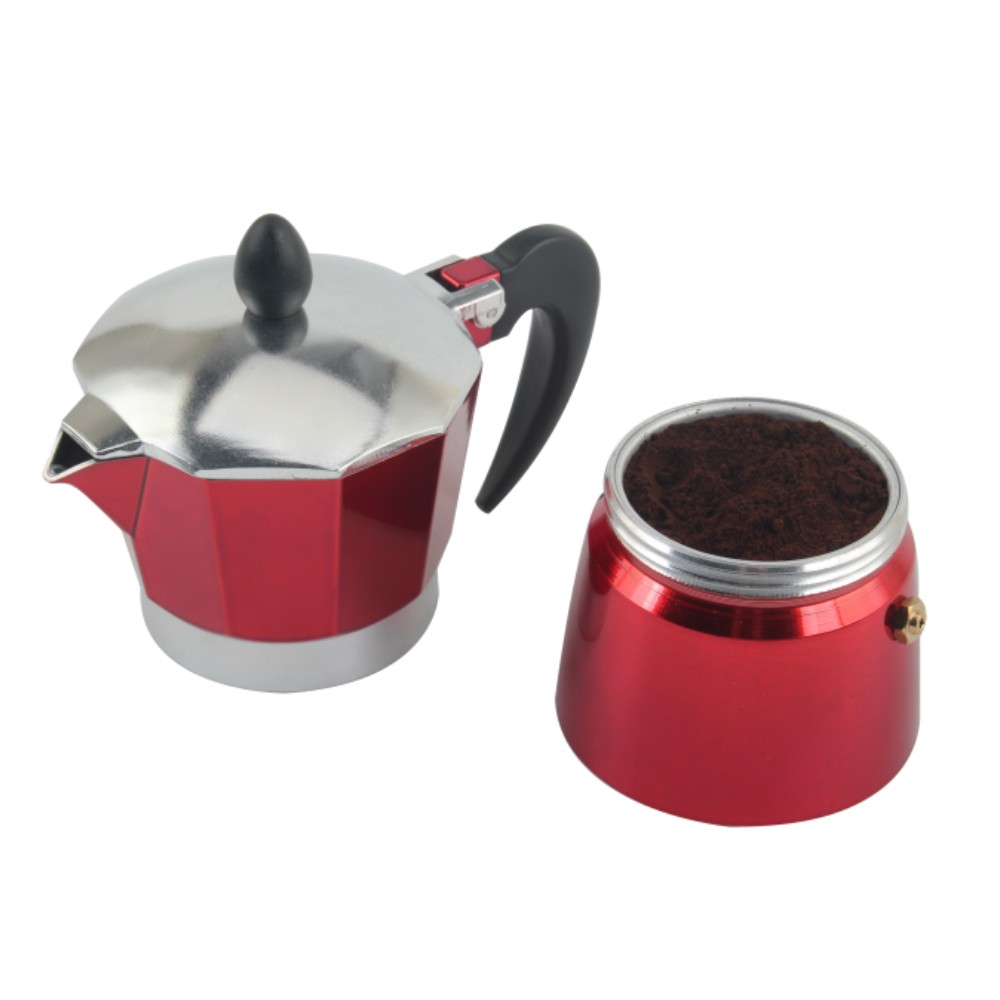 Espresso Maker, Made Real Italian Coffee, Moka Pot — 3