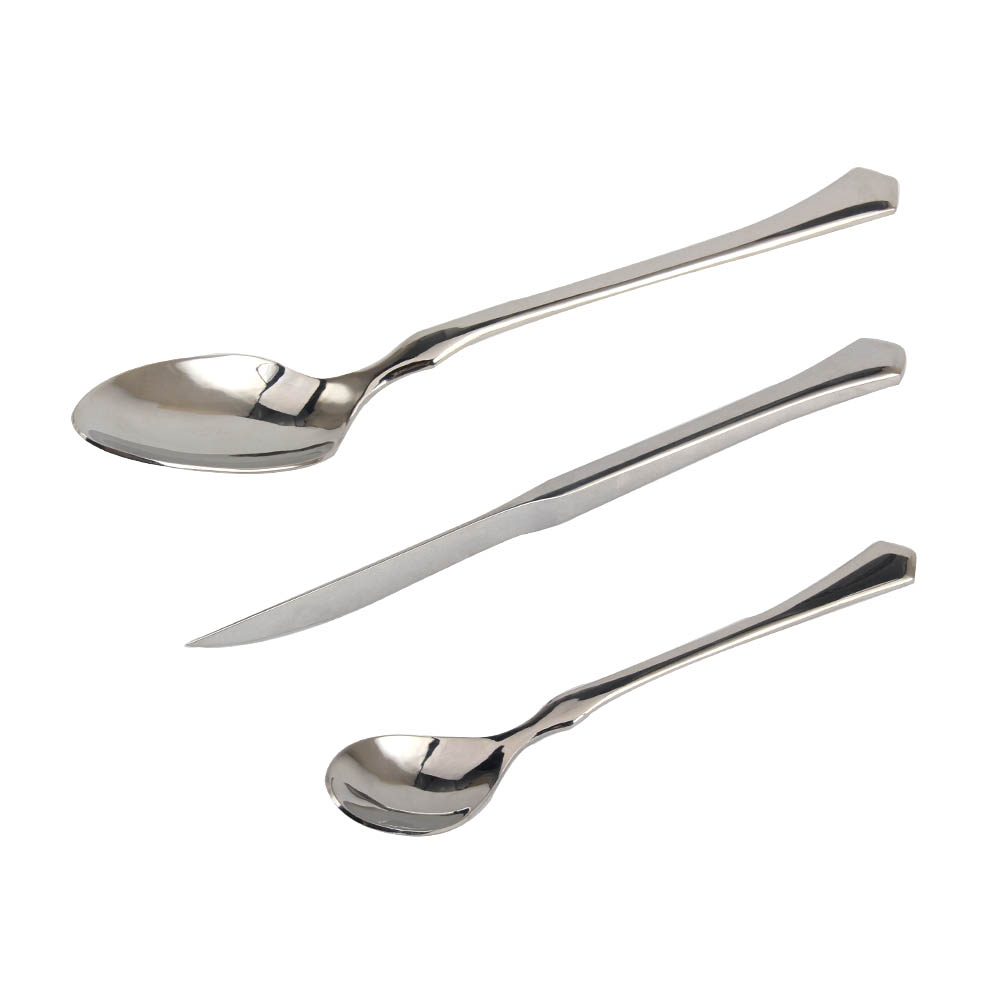 3pcs Metal Steel Flatware Sets — 2