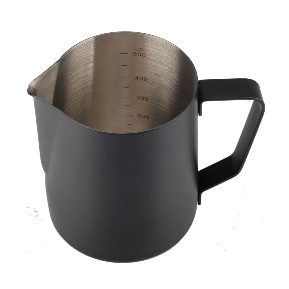 Black Espresso Milk Frothing Pitcher 600 ml — 4