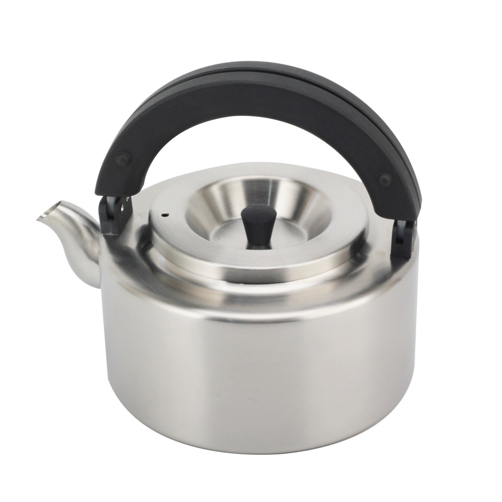 Gooseneck S/S Whistling Tea Kettle With Strainer — 7