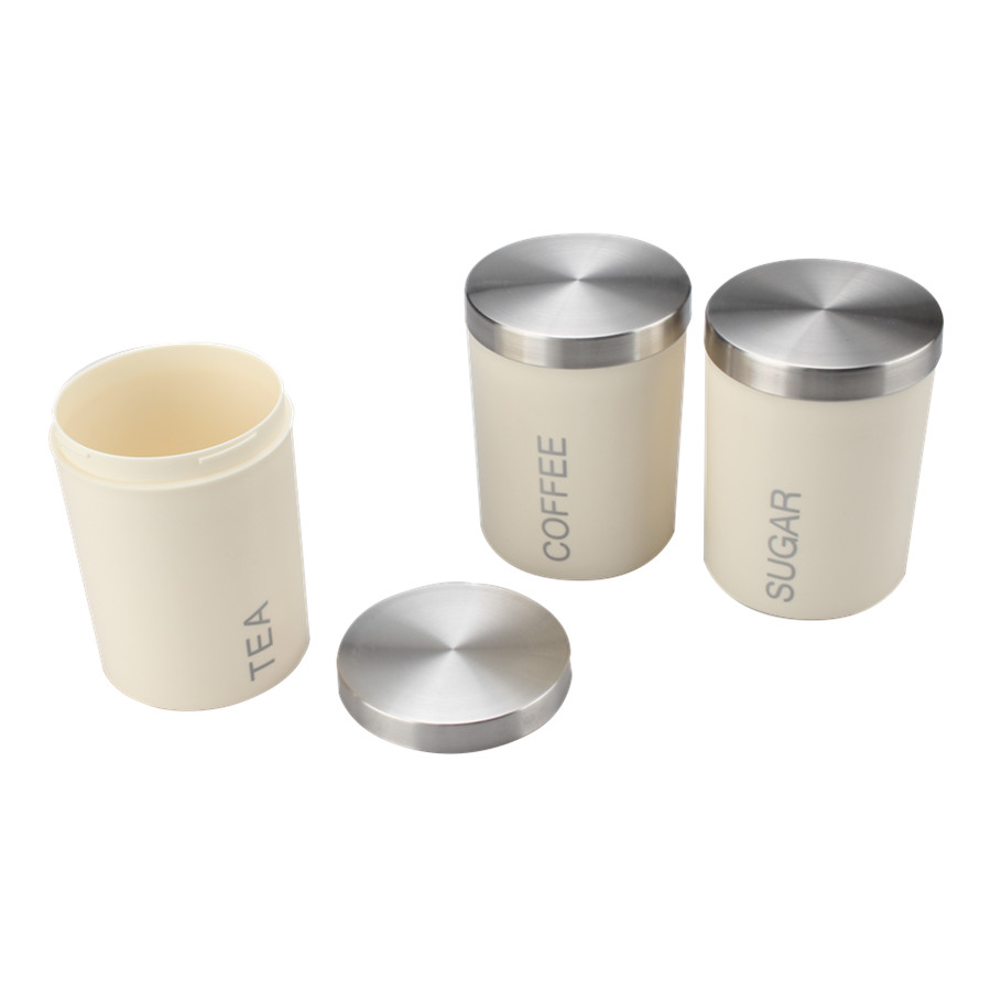 Plastic Kitchen Canisters - Airtight Clamp Lid — 4