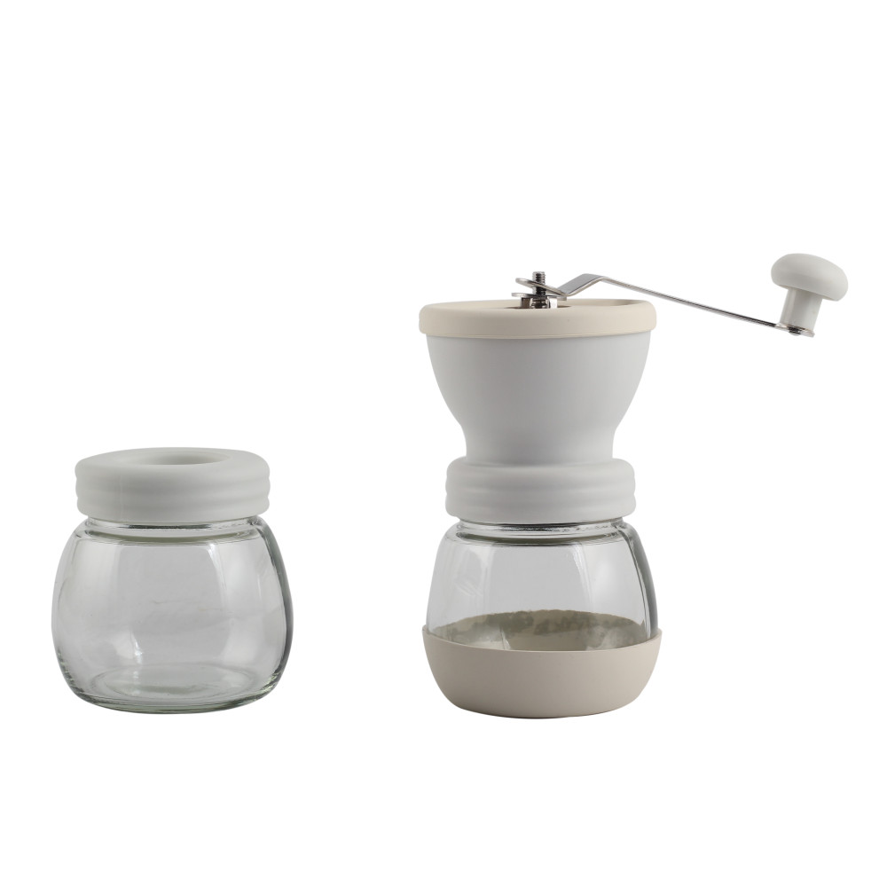 Manual Coffee Bean Grinder With 2 Glass Jars — 2