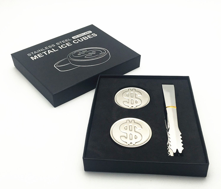 Coin Ice Cube, Whiskey Stone, Stainless Steel Ice Cubes With High Cooling