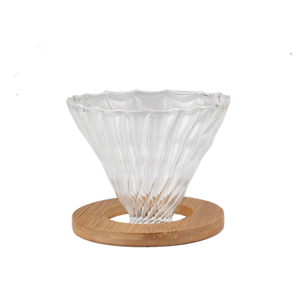 Glass Coffee Dripper, Hand Coffee Brewer for Home — product information