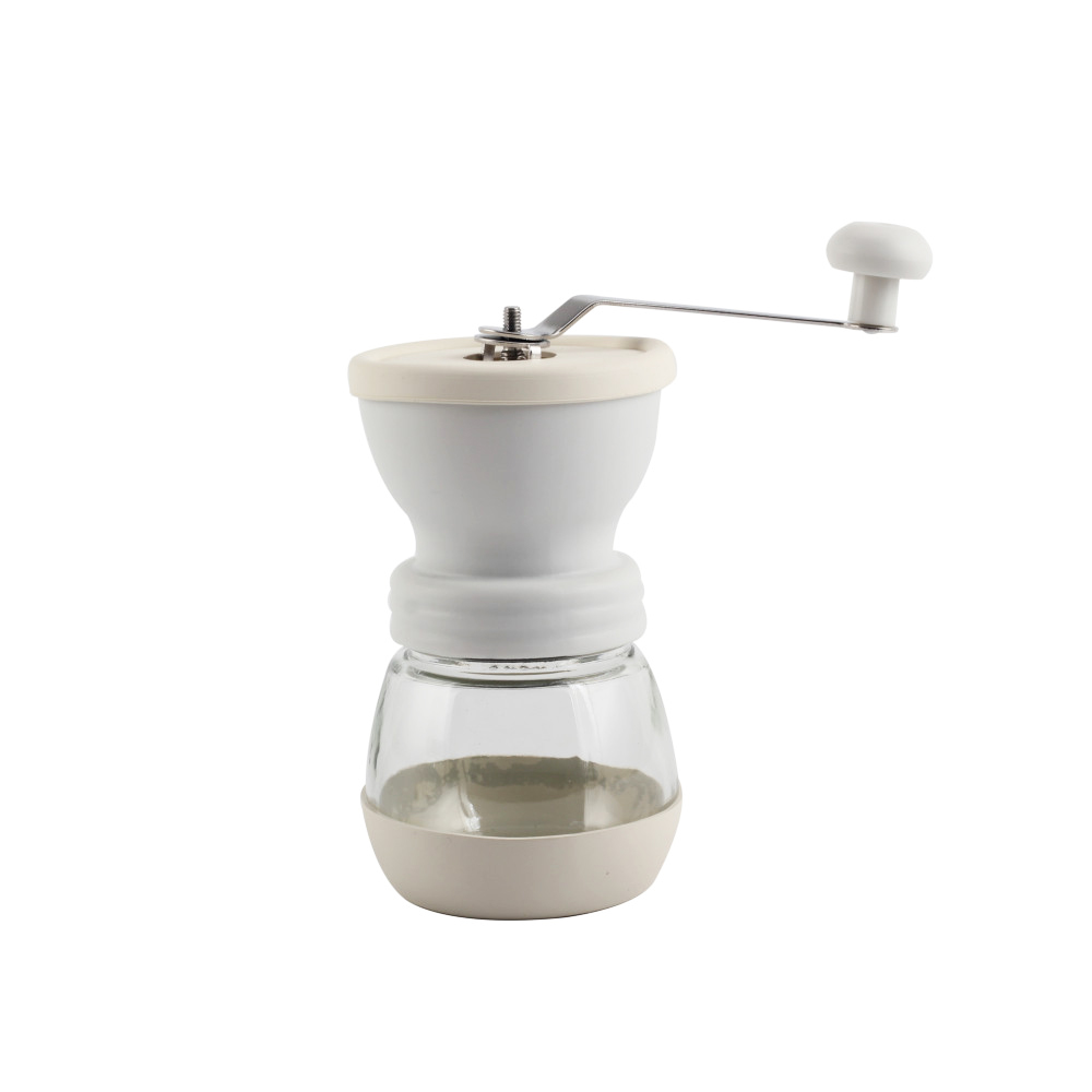 Manual Coffee Bean Grinder With 2 Glass Jars — product information