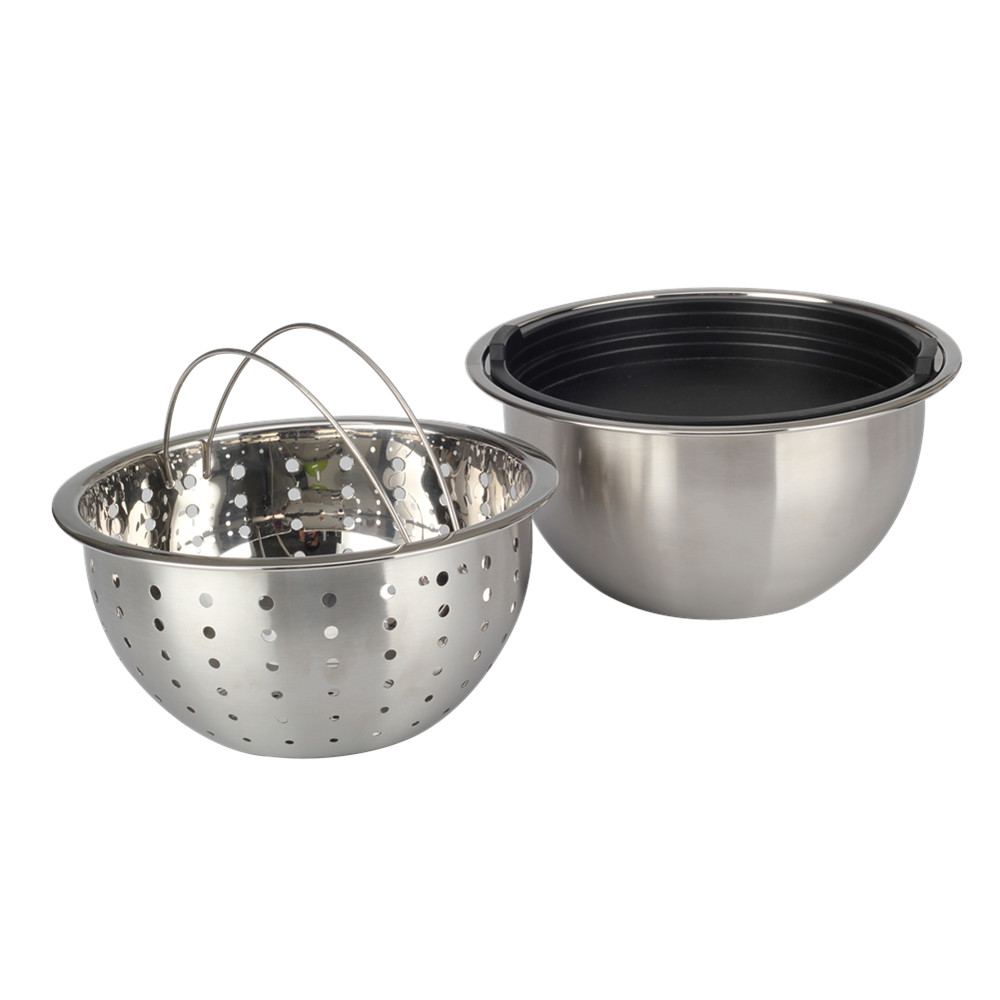 2 in 1 Mixing Bowl And Colander With Handle — product information