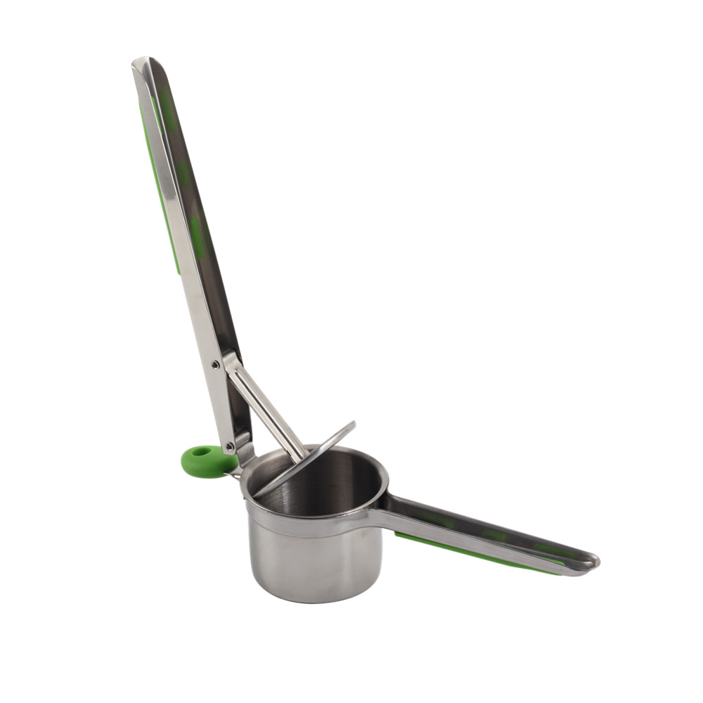 Potato Ricer, Robust Stainless Steel Potato Masher, Kitchen Tool for Mashed Potatoes, Potato Press — 3