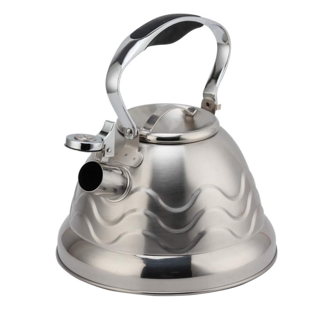 Stainless Steel Whistling Kettle, Tea Kettle for All Hobs — product information