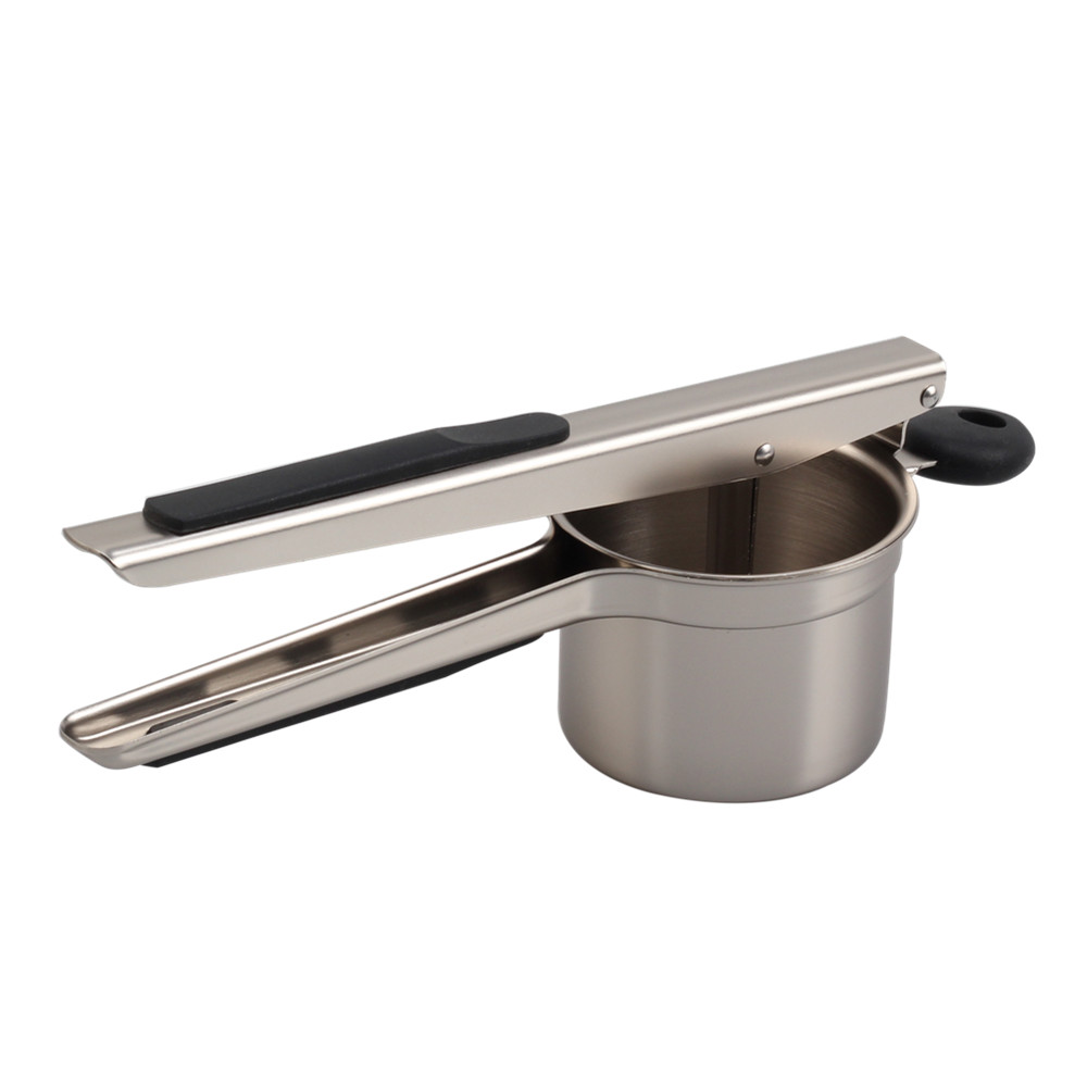 Potato Ricer, Stainless Steel Baby Potato Masher, Electroplate — product information