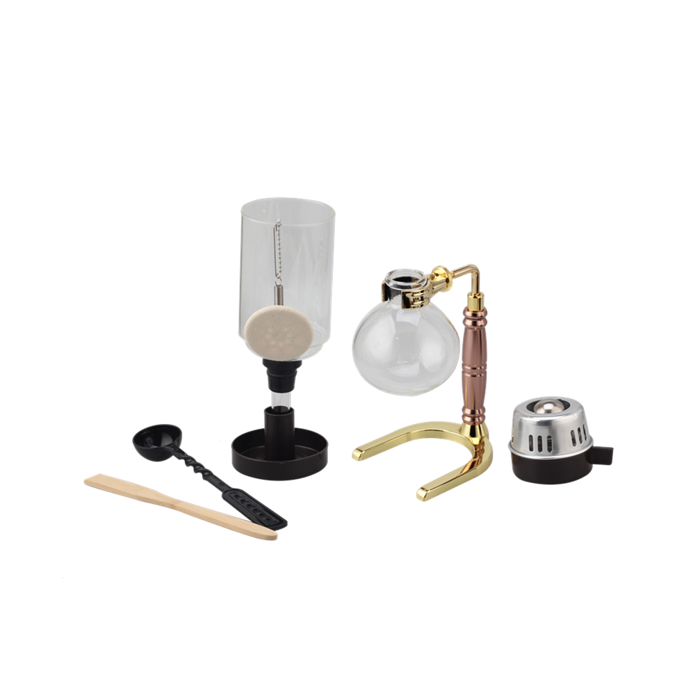 Siphon Coffee Maker, Hot Tea Maker Set — 5