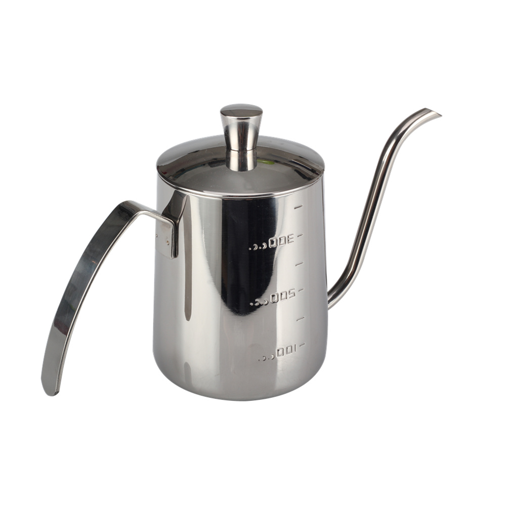 Narrow Long Spout, Stainless Steel Hand Drip Coffee Pot Pour Over Coffee/Tea Dripper — 8