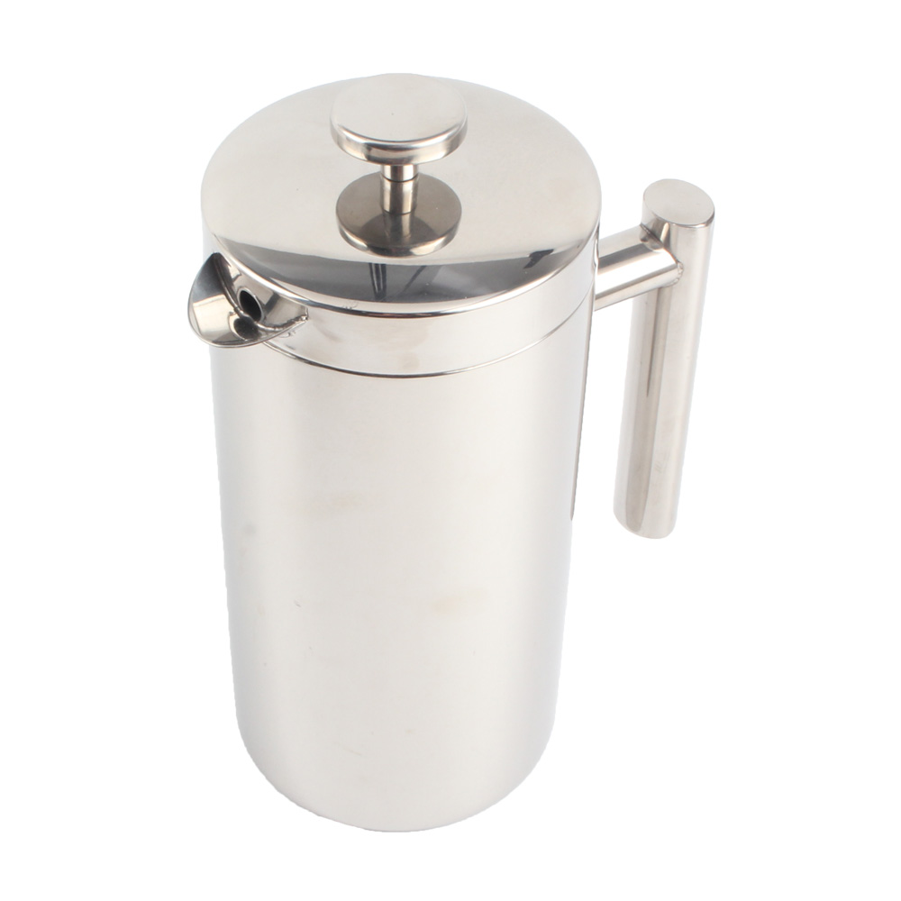 Double-Walled Insulated Stainless Steel French Press, 1 Litre Coffee Maker — product information