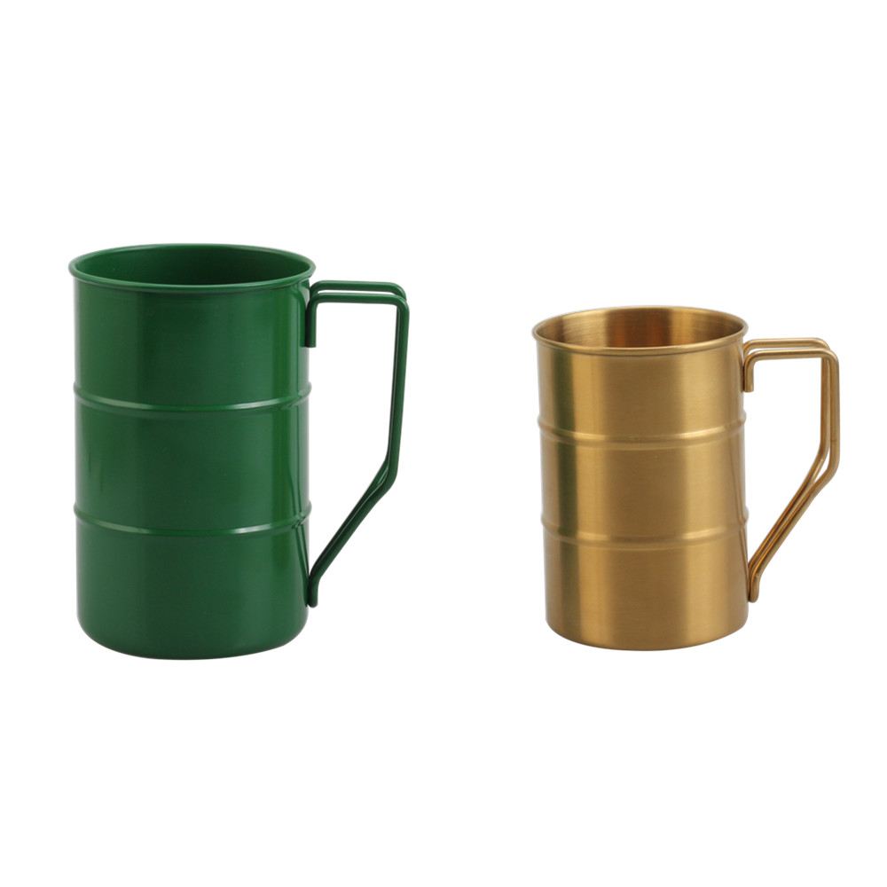 Large Capacity Foldable Metal Drinking Cups — product information