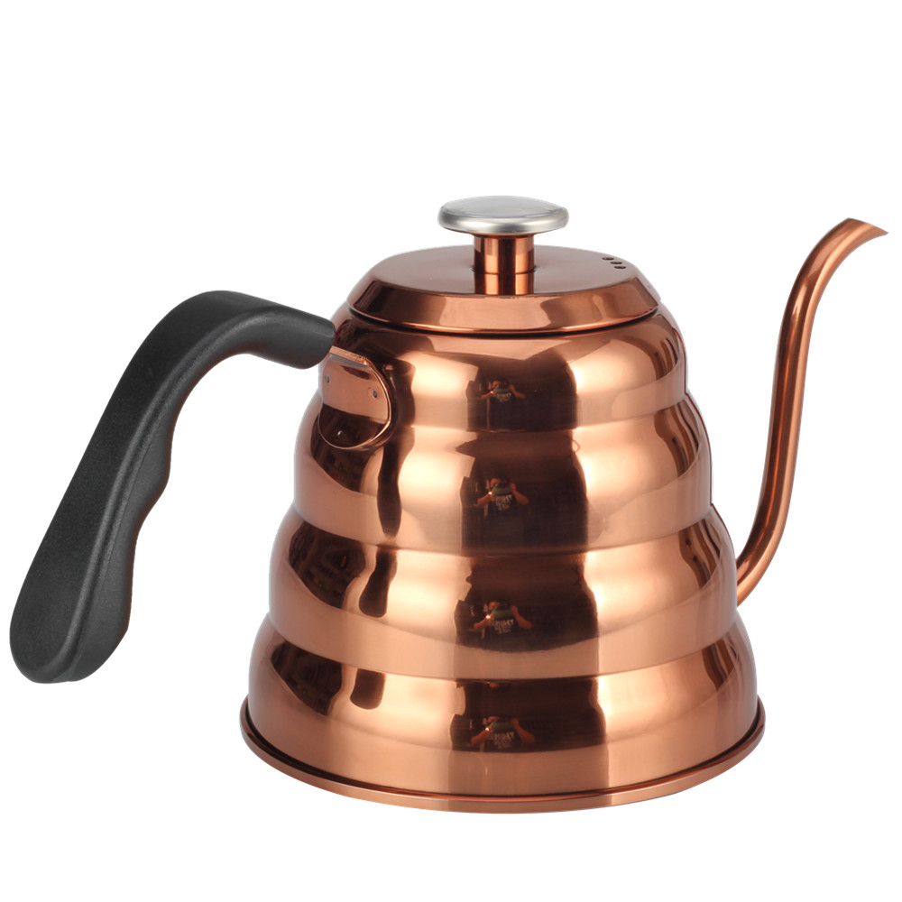 Copper Stovetop Tea Kettle 40 Oz 1200ml Gooseneck Kettle Teapot — product information
