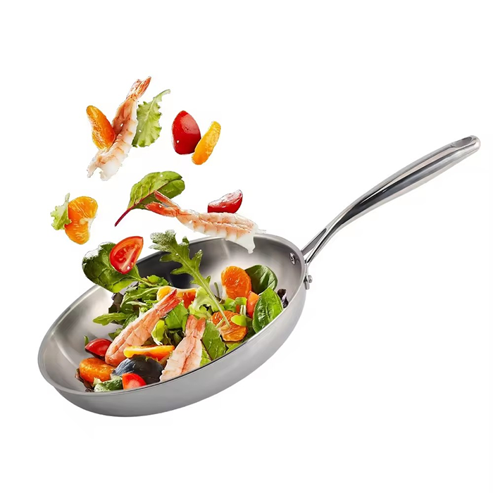 3-Ply Stainless Steel Frying Pan — product information