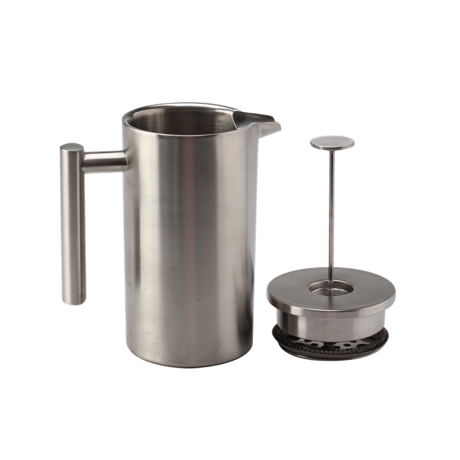 Matt Polishing Stainless Steel French Press Coffee Maker — product information
