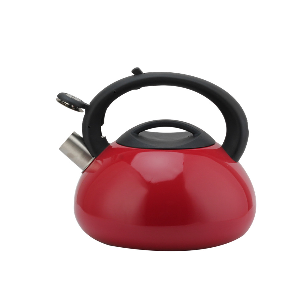 Induction Tea Kettle - Kettle for Induction And Gas Stoves-Red — 2