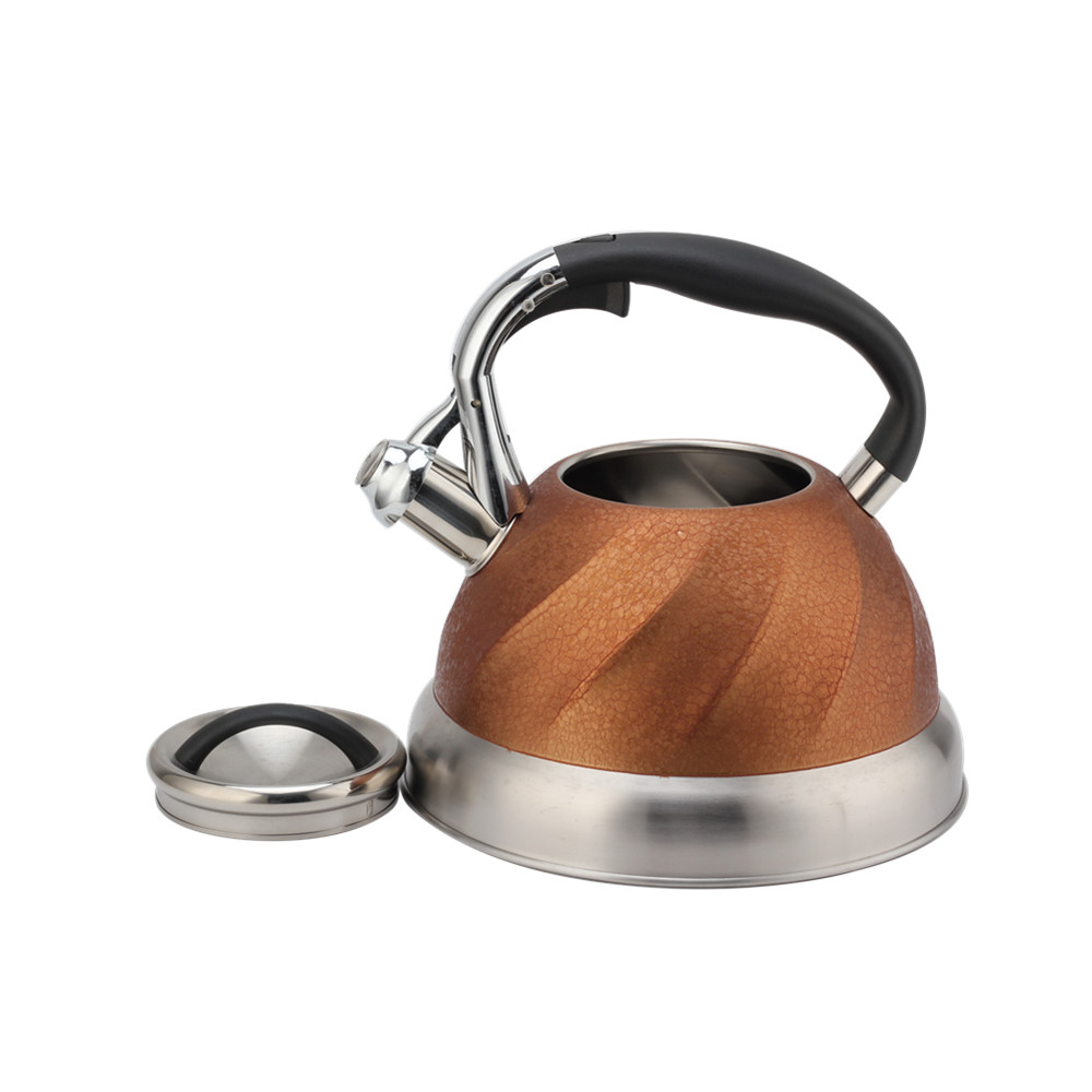 Whistling Tea Kettle, Induction, Whistling Kettle for Kitchen, Outdoor, Gas Stove, Fireplace — 3