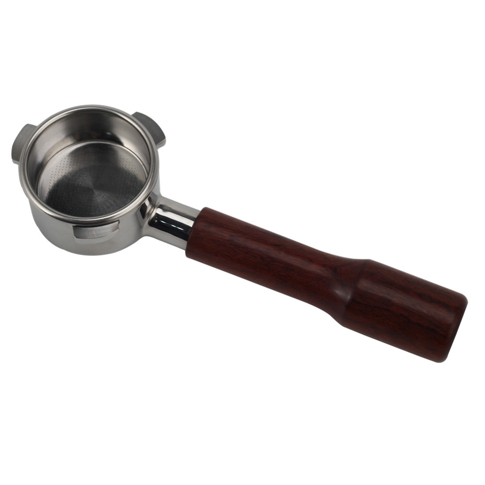 Portafilter With Wood Handle — product information